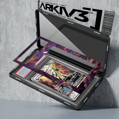 ARKIV3 PSA graded exploded mockup