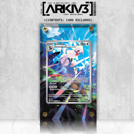 [UNIT: 95/84] // Silvally Extended Art Display Case - Raw