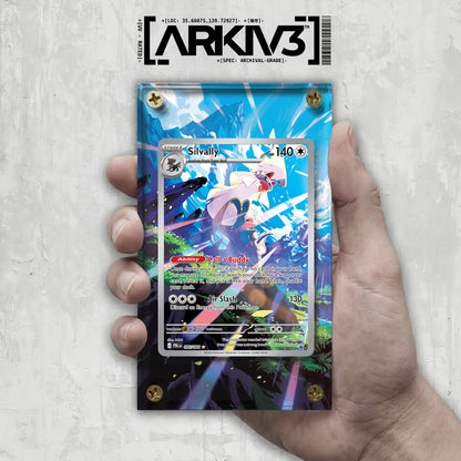 [UNIT: 95/84] // Silvally Extended Art Display Case - Raw