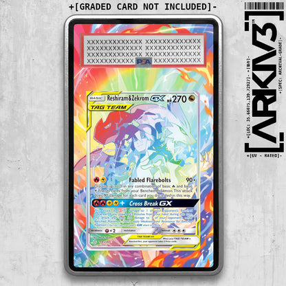 [UNIT: 259/236] // Reshiram & Zekrom GX Extended Art Display Case - Graded