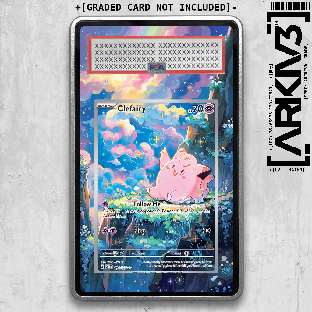 [UNIT: 094/088] // Clefairy Extended Art Display Case - Graded