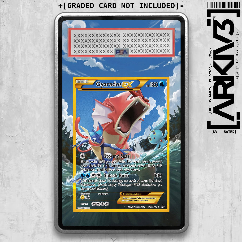 [UNIT: 123/122] // Gyarados EX Extended Art Display Case - Graded