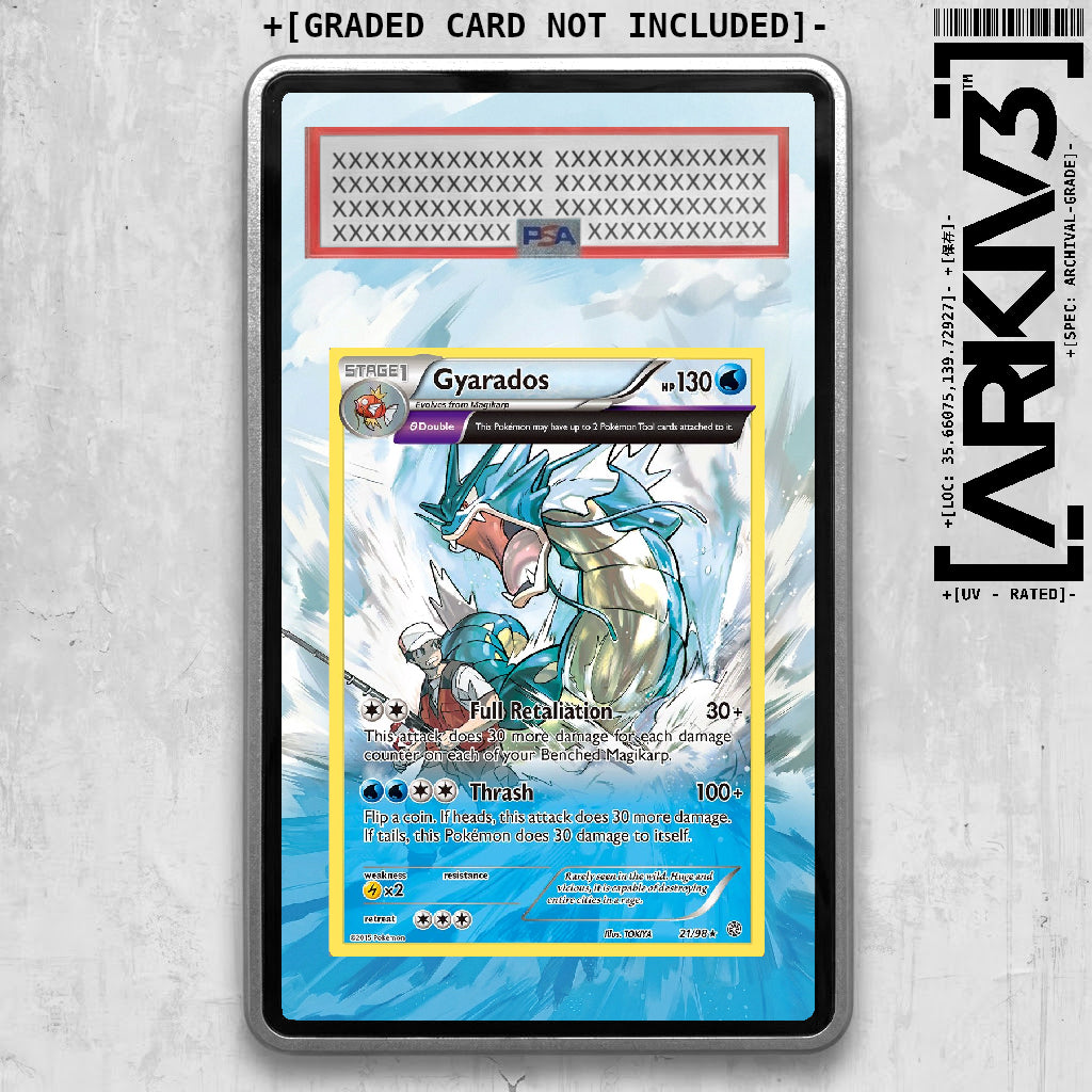 [UNIT: 21/98] // Gyarados Extended Art Display Case - Graded