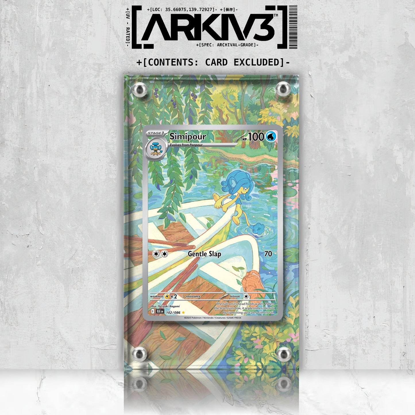 [UNIT: 102/86] // Simipour Extended Art Display Case - Raw