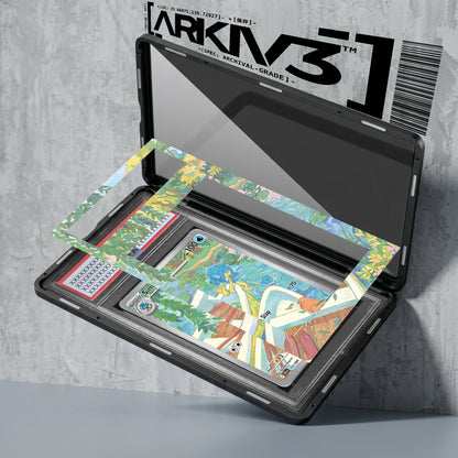 ARKIV3 PSA graded exploded mockup