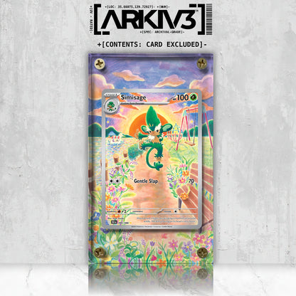 [UNIT: 90/86] // Simisage Extended Art Display Case - Raw