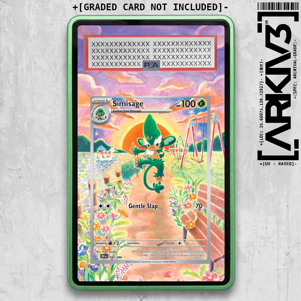 ARKIV3 PSA graded front - Green