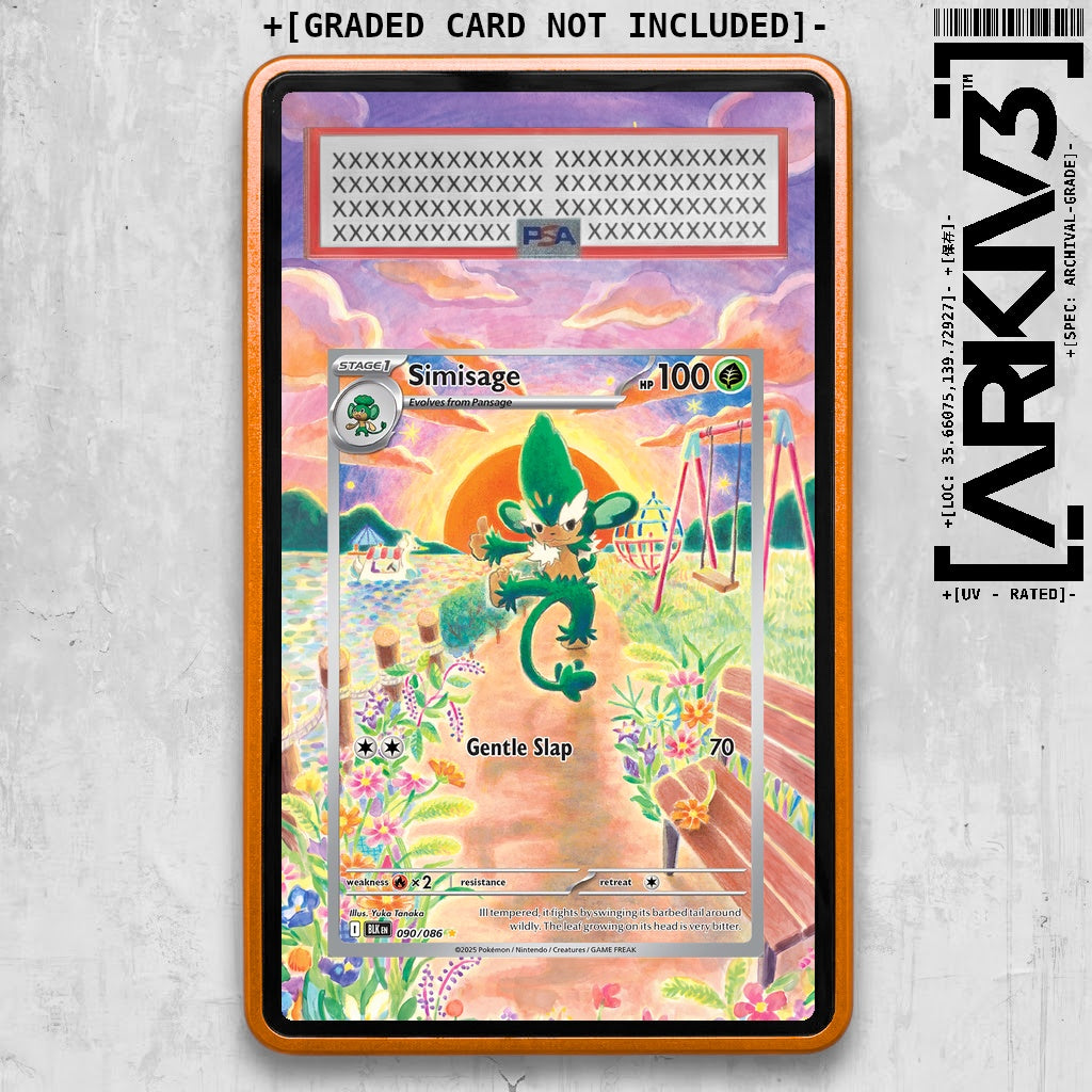 ARKIV3 PSA graded front - Orange