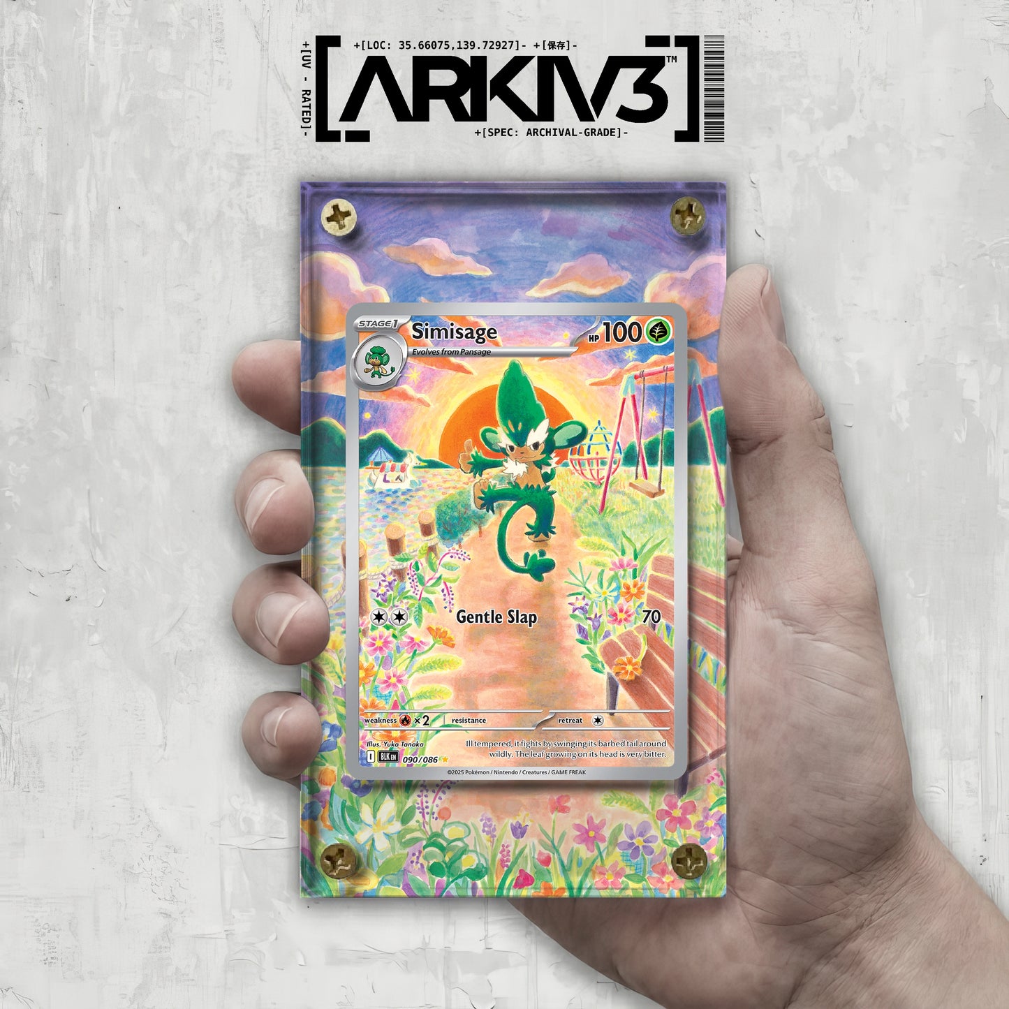 [UNIT: 90/86] // Simisage Extended Art Display Case - Raw
