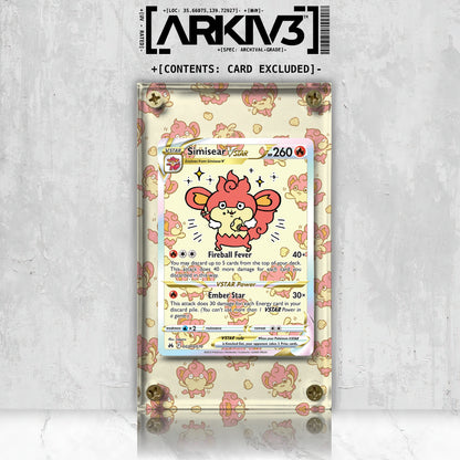 [UNIT: GG37/70] // Simisear VSTAR Extended Art Display Case - Raw