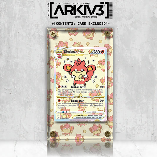[UNIT: GG37/70] // Simisear VSTAR Extended Art Display Case - Raw