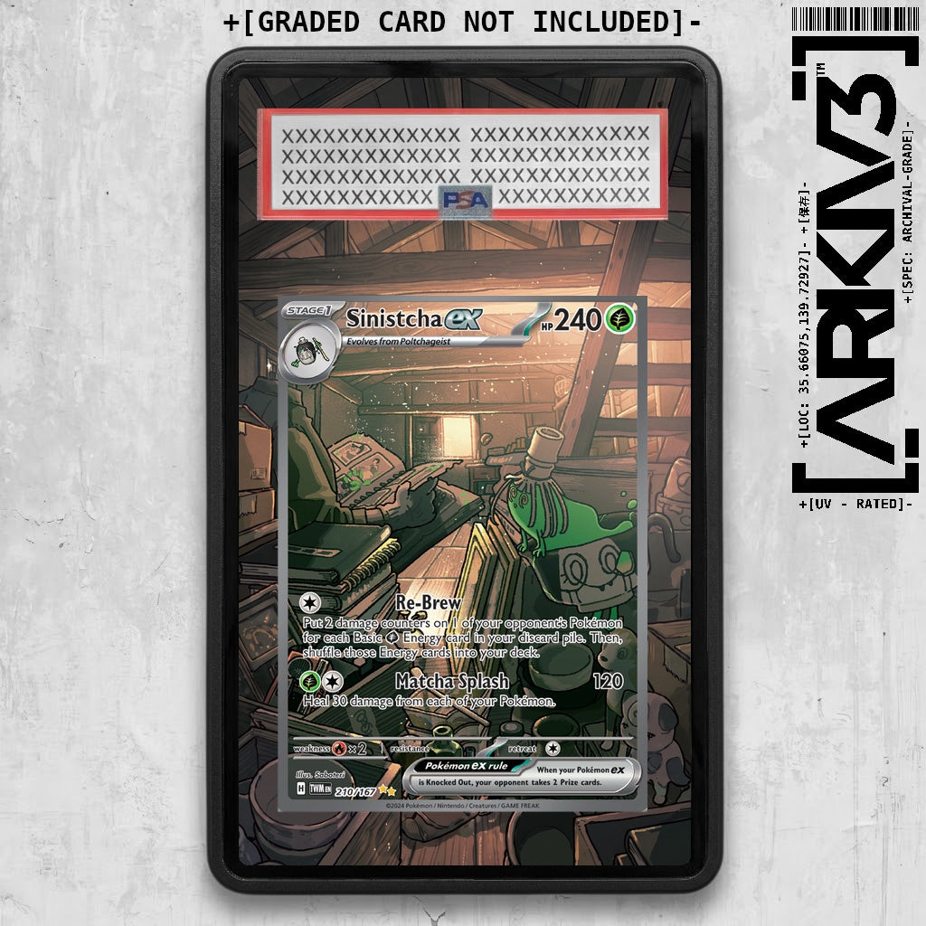 ARKIV3 PSA graded front - Black