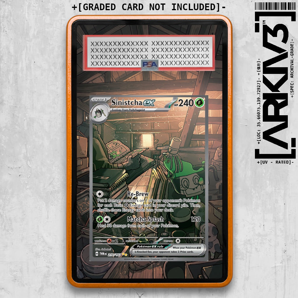 ARKIV3 PSA graded front - Orange