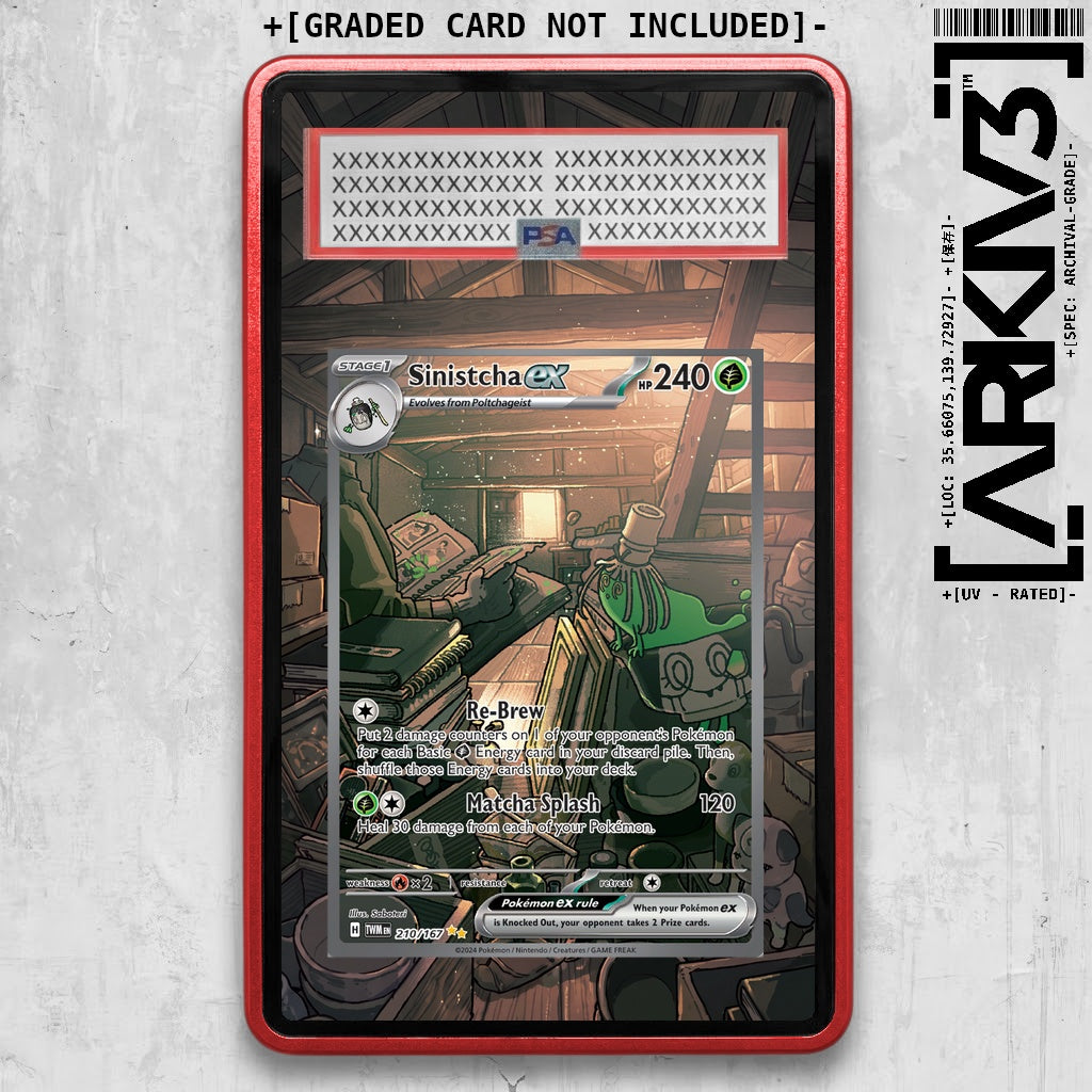 ARKIV3 PSA graded front - Red