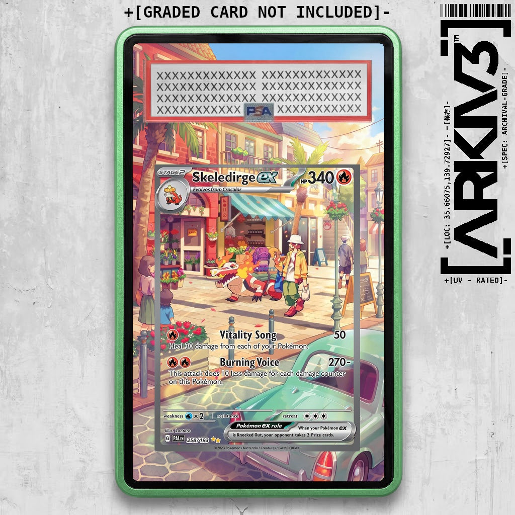 ARKIV3 PSA graded front - Green