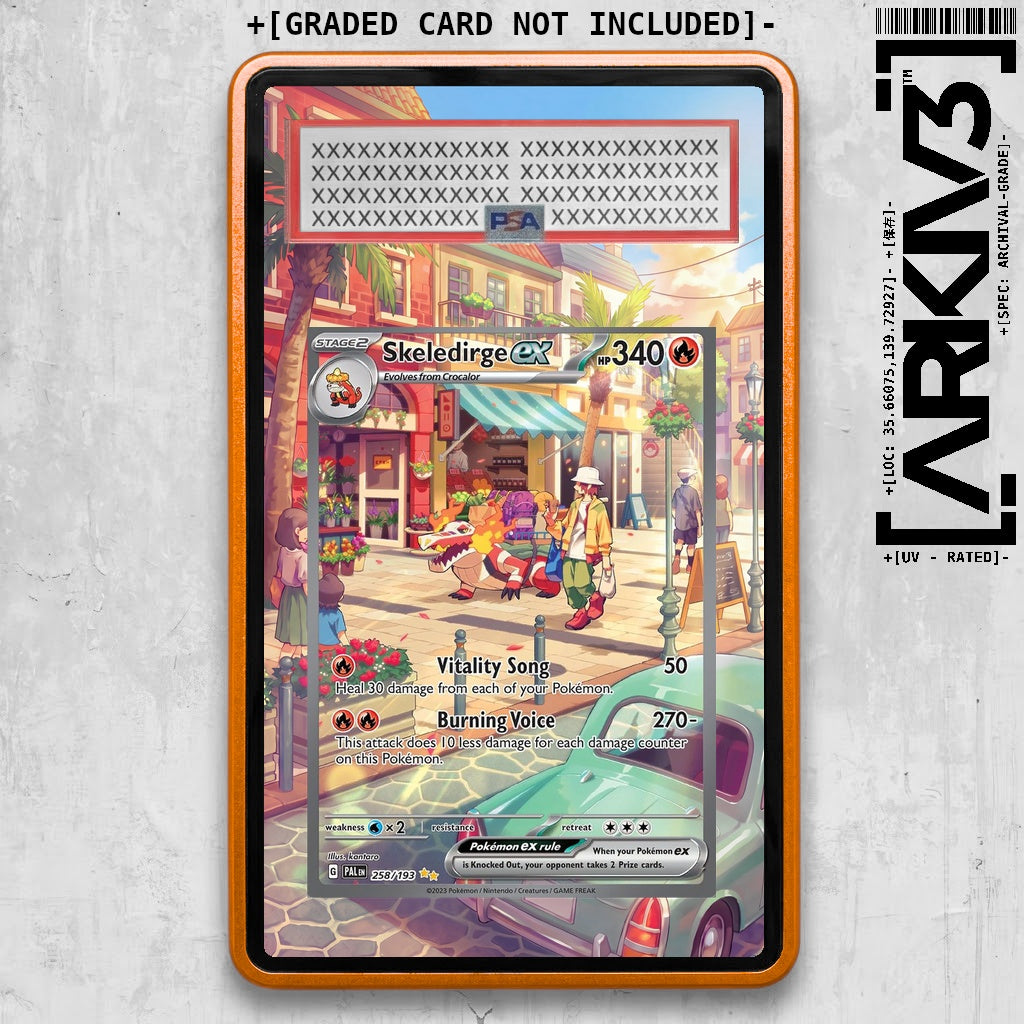 ARKIV3 PSA graded front - Orange