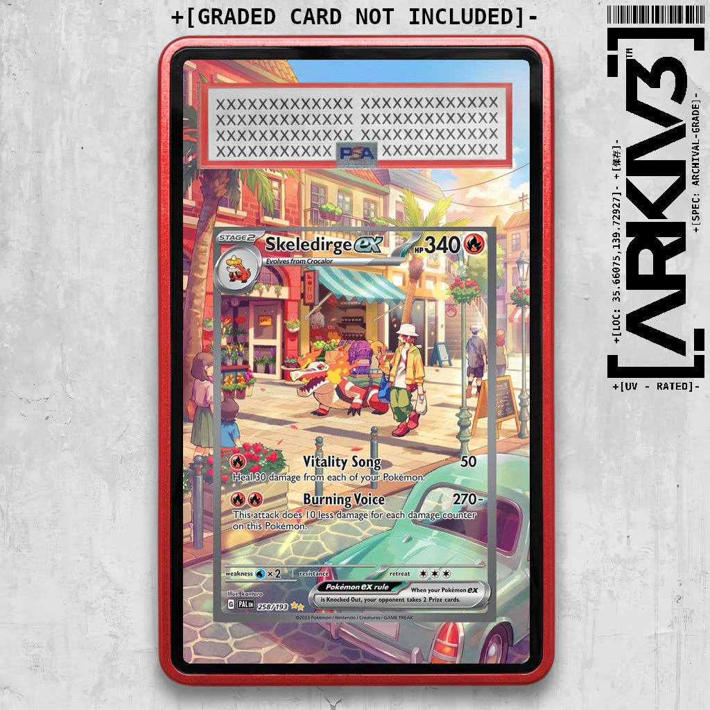 ARKIV3 PSA graded front - Red