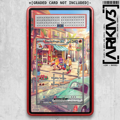 ARKIV3 PSA graded front - Red