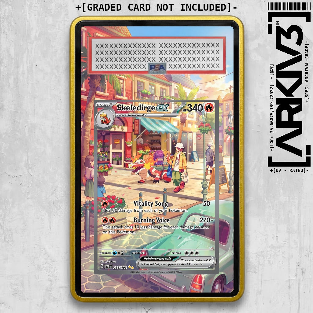 ARKIV3 PSA graded front - Yellow