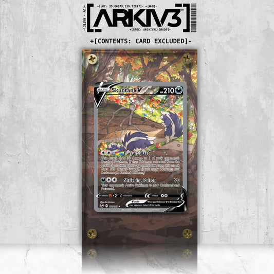 [UNIT: 181/195] // Skuntank V Extended Art Display Case - Raw