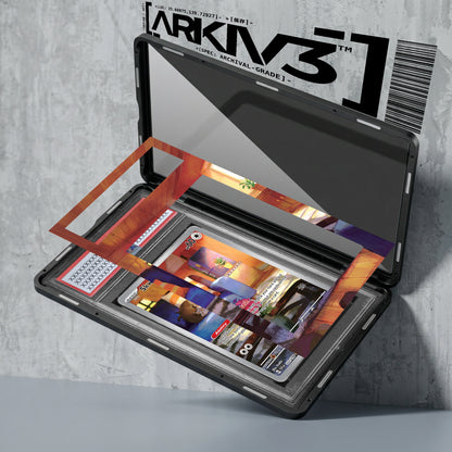ARKIV3 PSA graded exploded mockup