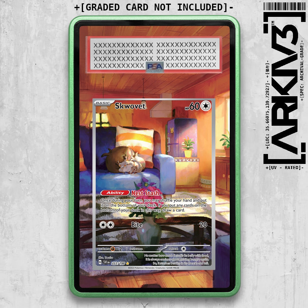 ARKIV3 PSA graded front - Green