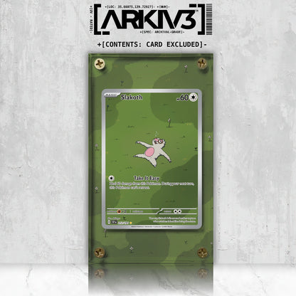 [UNIT: 212/191] // Slakoth Extended Art Display Case - Raw