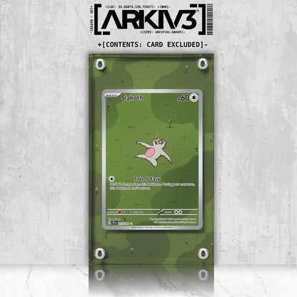 [UNIT: 212/191] // Slakoth Extended Art Display Case - Raw