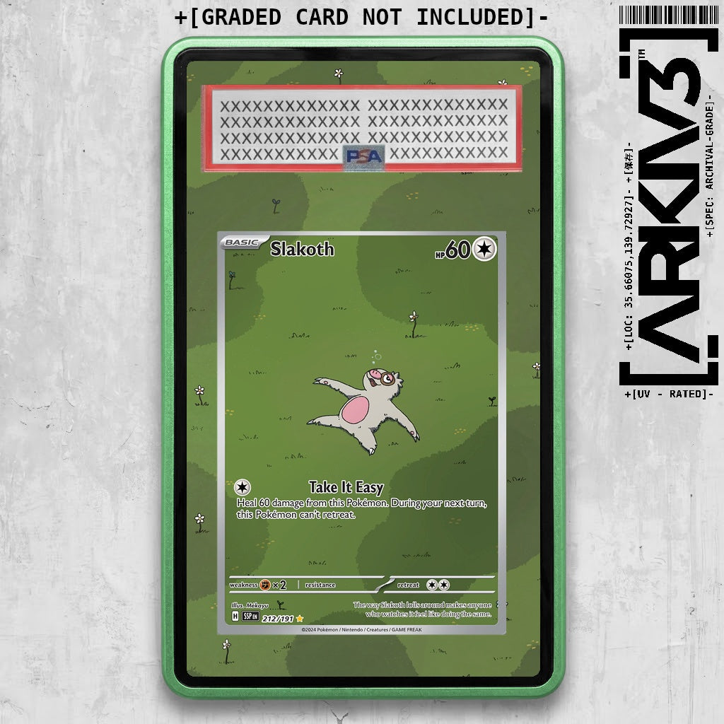 ARKIV3 PSA graded front - Green