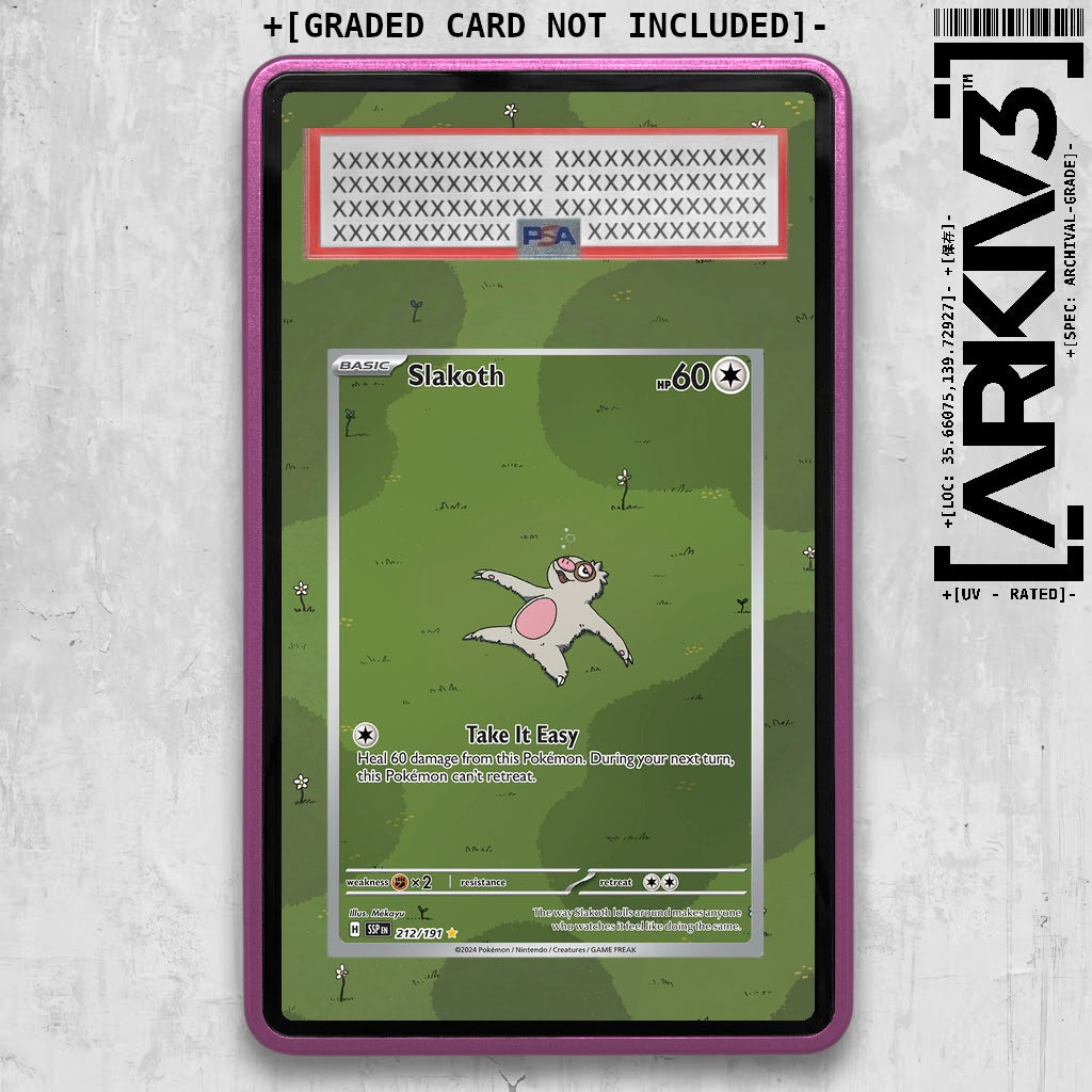 ARKIV3 PSA graded front - Purple