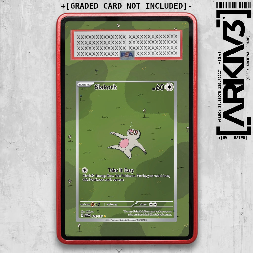 ARKIV3 PSA graded front - Red