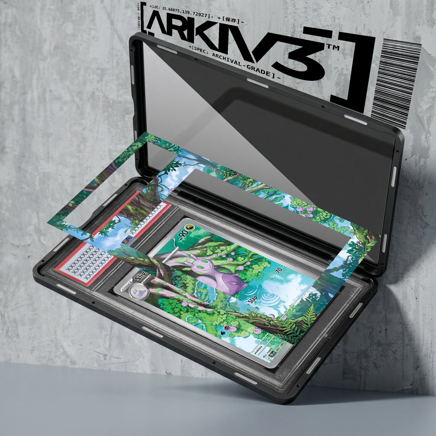 [UNIT: 95/86] // Sliggoo Extended Art Display Case - Graded