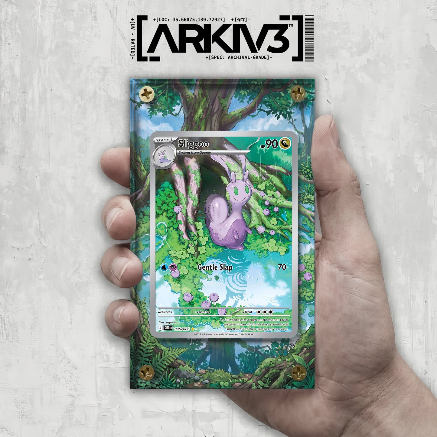 [UNIT: 95/86] // Sliggoo Extended Art Display Case - Raw