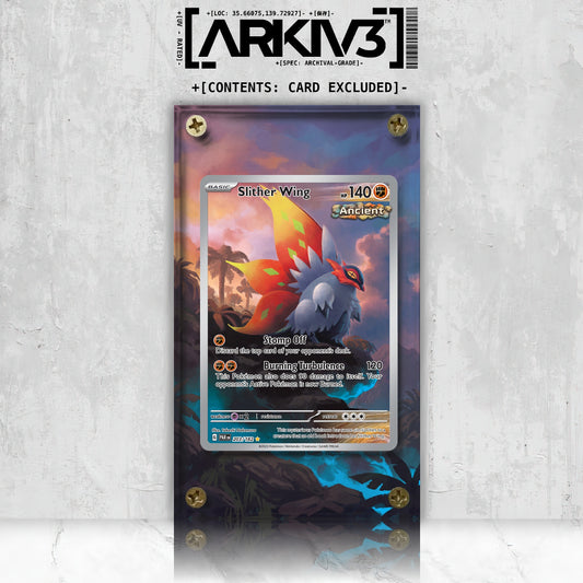 [UNIT: 203/182] // Slither Wing Extended Art Display Case - Raw