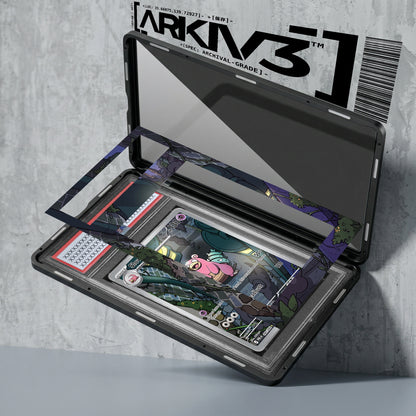 ARKIV3 PSA graded exploded mockup