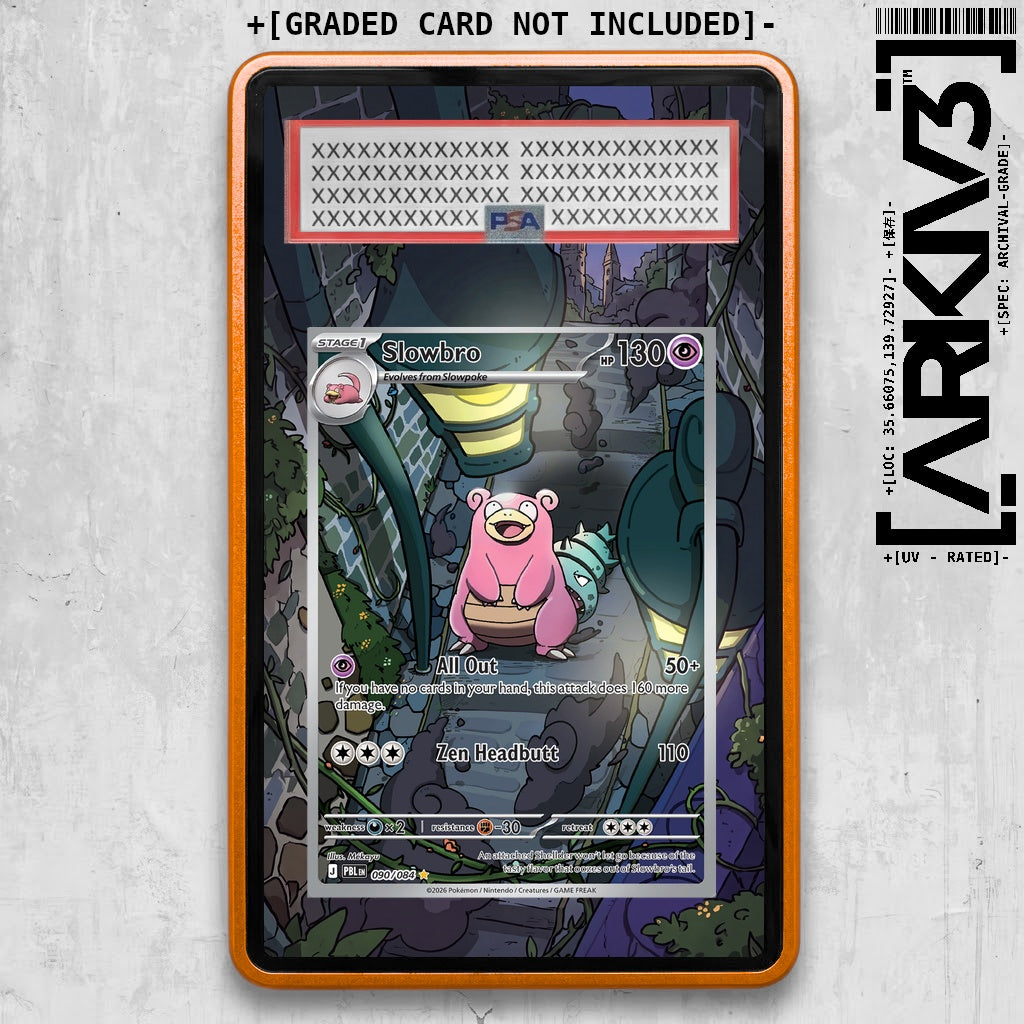 ARKIV3 PSA graded front - Orange
