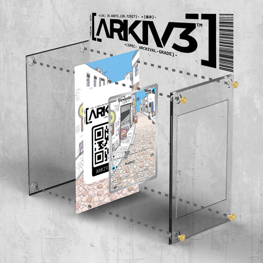 [UNIT: 204/198] // Slowpoke Extended Art Display Case - Raw