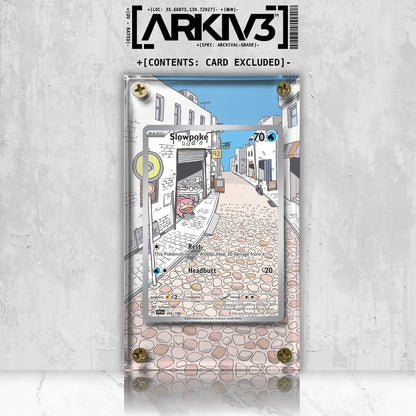 [UNIT: 204/198] // Slowpoke Extended Art Display Case - Raw