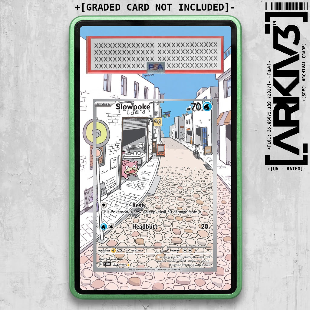 ARKIV3 PSA graded front - Green