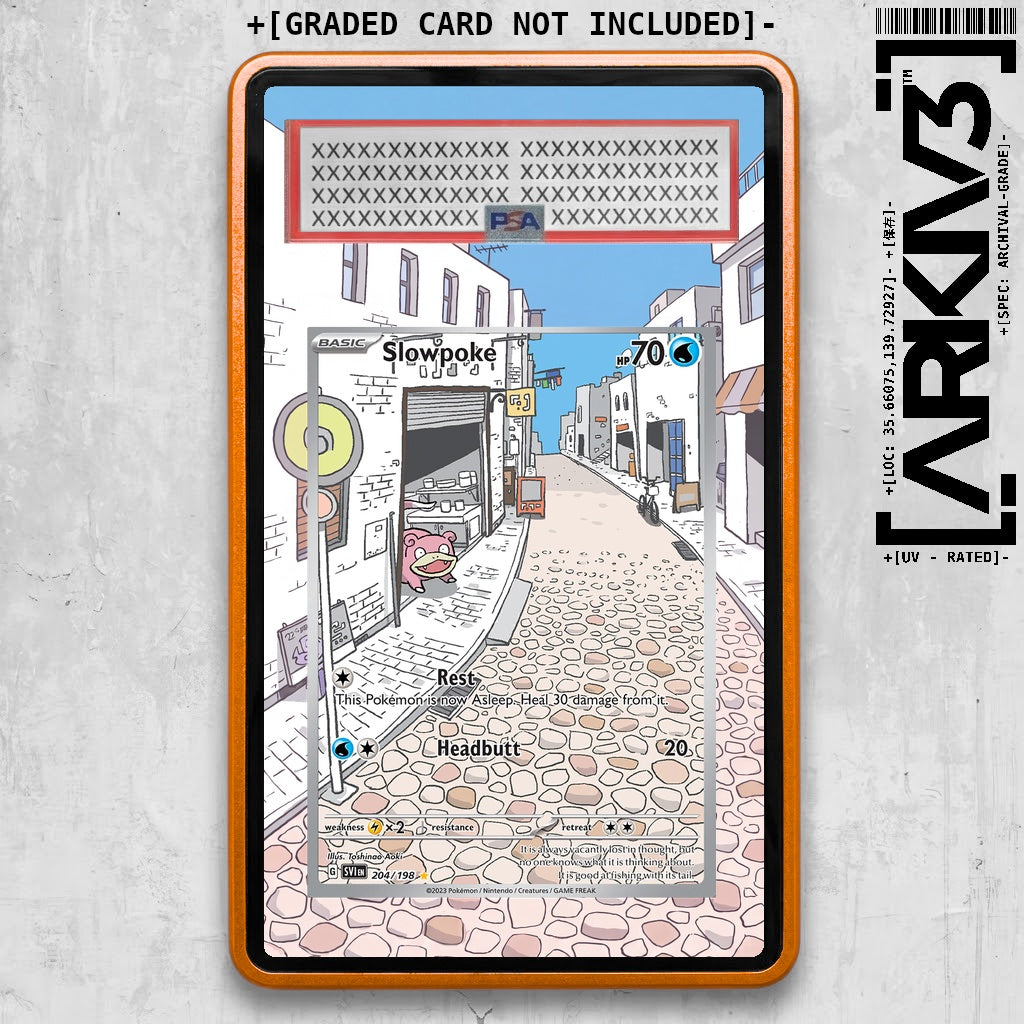 ARKIV3 PSA graded front - Orange