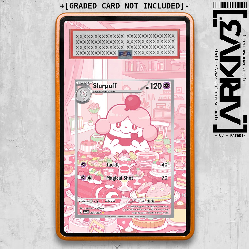 ARKIV3 PSA graded front - Orange