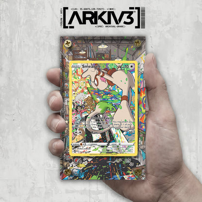 [UNIT: TG10/TG30] // Smeargle Extended Art Display Case - Raw
