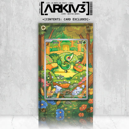 [UNIT: 87/86] // Snivy Extended Art Display Case - Raw