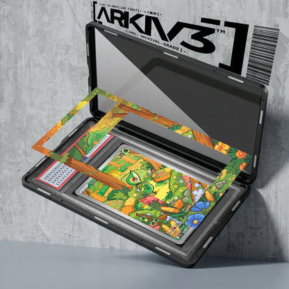 ARKIV3 PSA graded exploded mockup