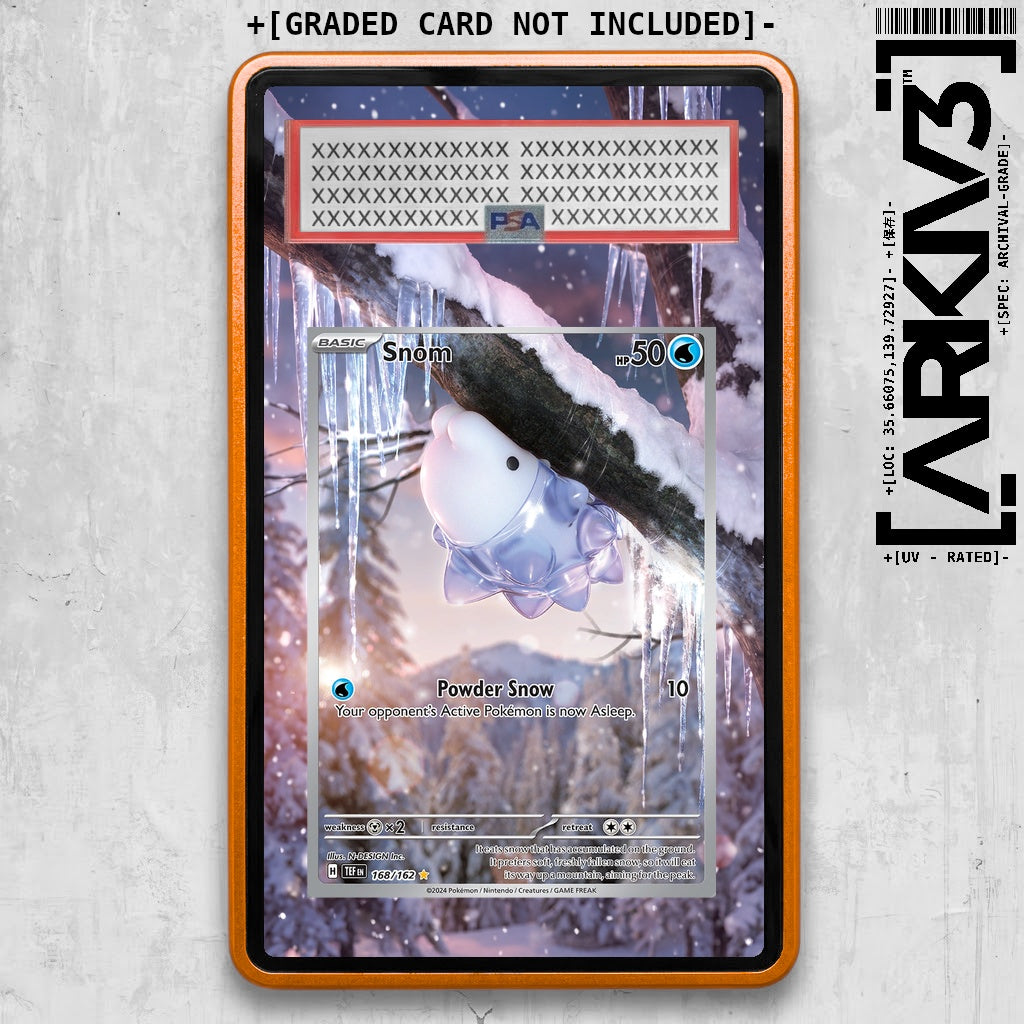 ARKIV3 PSA graded front - Orange
