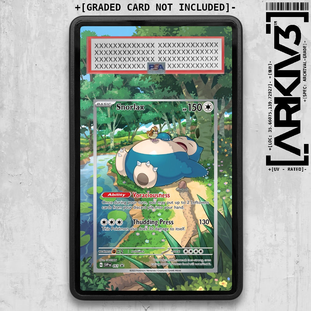 ARKIV3 PSA graded front - Black