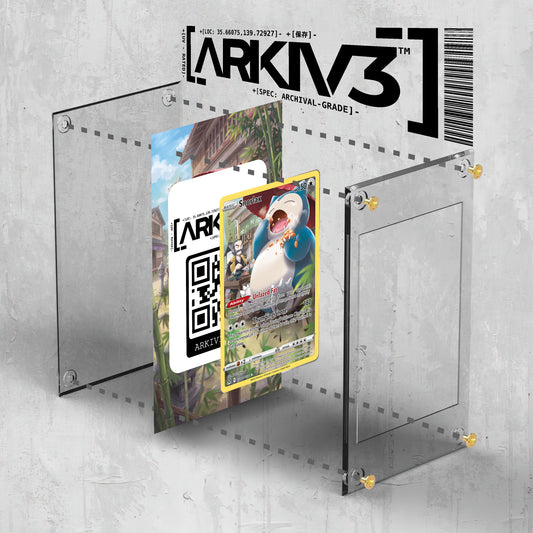 [UNIT: TG10/TG30] // Snorlax Extended Art Display Case - Raw