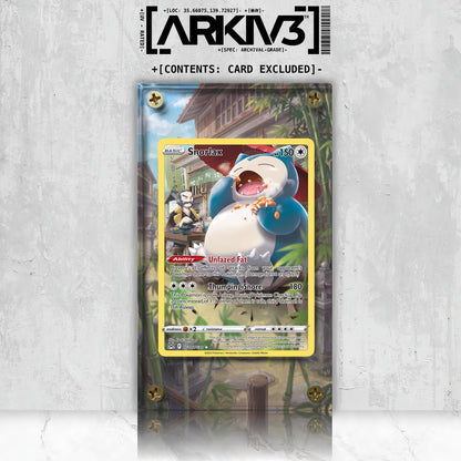 [UNIT: TG10/TG30] // Snorlax Extended Art Display Case - Raw