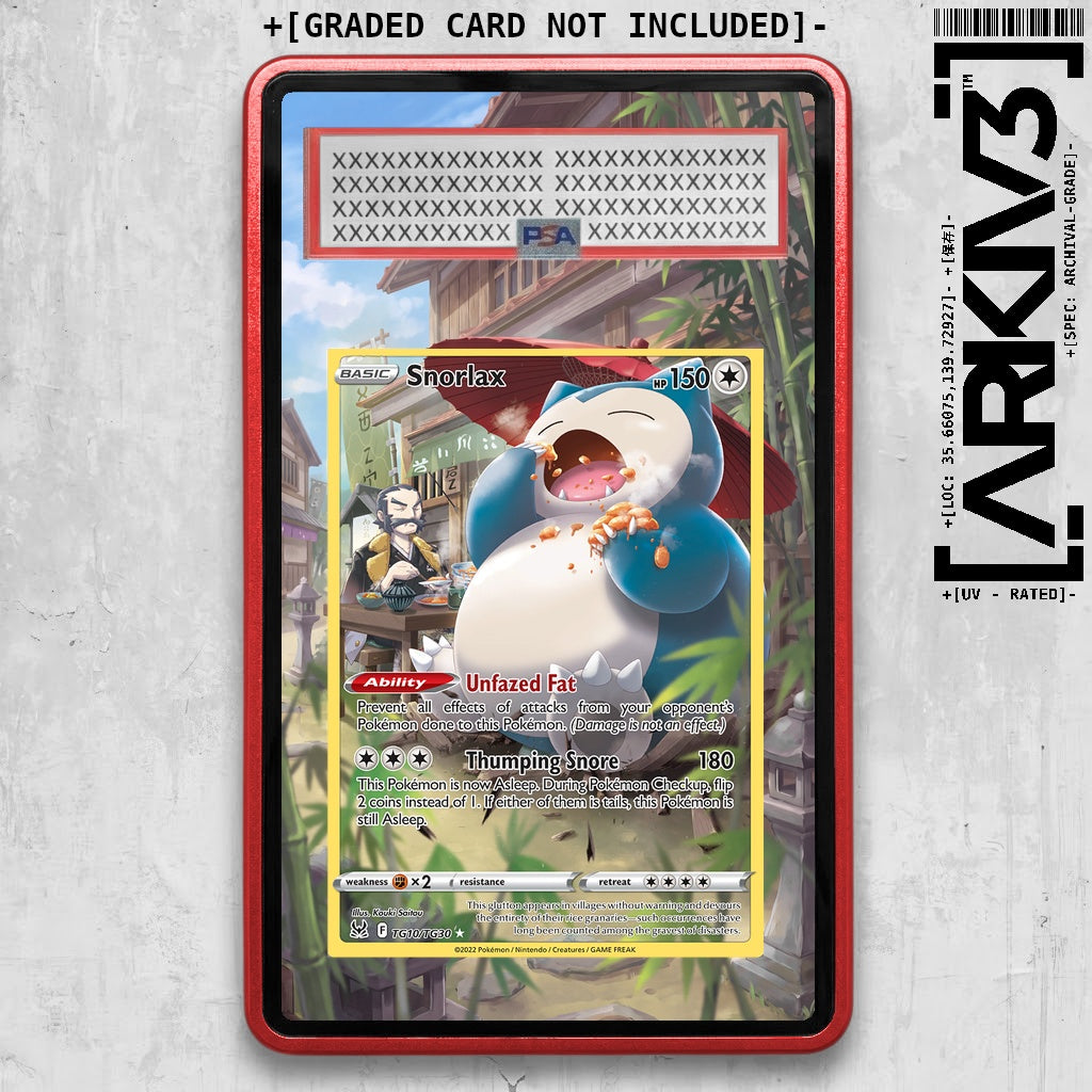 ARKIV3 PSA graded front - Red
