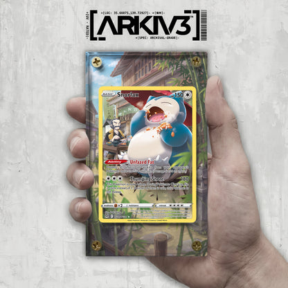 [UNIT: TG10/TG30] // Snorlax Extended Art Display Case - Raw